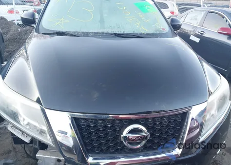 2014 Nissan Pathfinder Hybrid Sl from USA, damaged, VIN 5N1CR2MM7EC644446